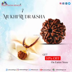 Buy 7 Mukhi Rudraksha Online in India Get A 10% Discount