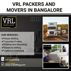 Best VRL packers and movers in Bangalore