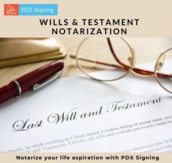 Notarize your life aspiration with PDX Signing