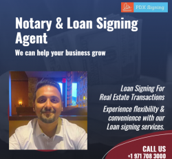 Notary and loan signing agent