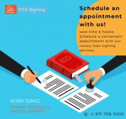 Notary loan signing agents