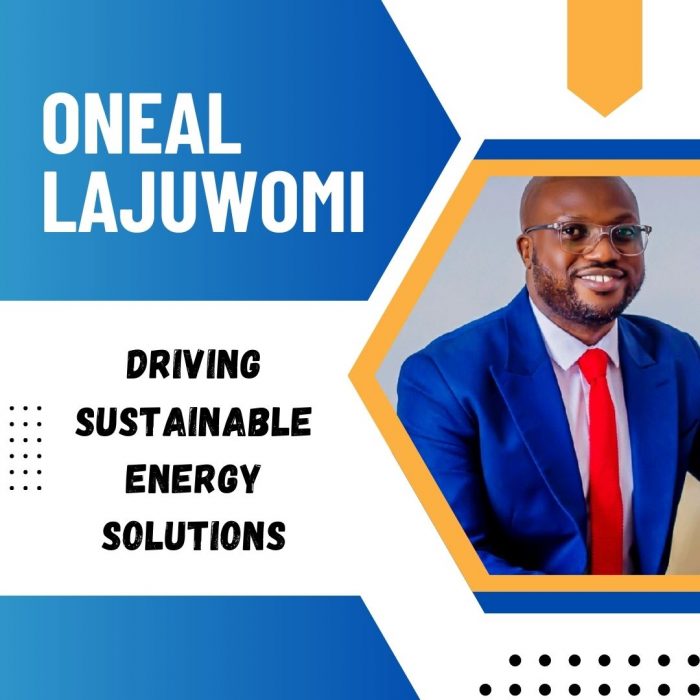 Oneal Lajuwomi – Driving Sustainable Energy Solutions