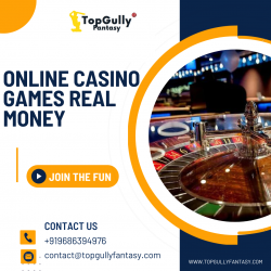 Win Big with Online Casino Games for Real Money | Top Gully Fantasy