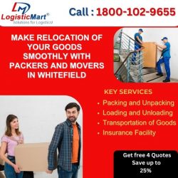 Best Packers and Movers in Whitefield – LogisticMart