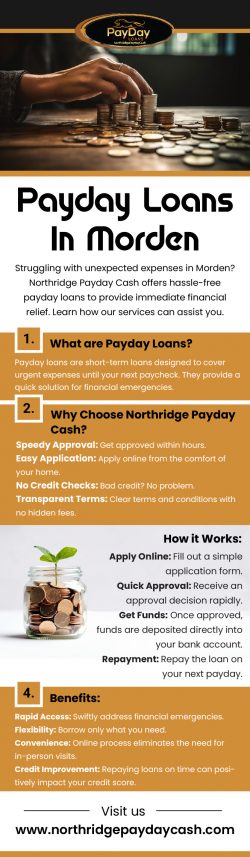 Your Trusted Source for Payday Loans in Morden | Northridge Payday Cash