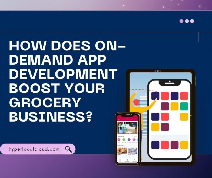 How Does on-Demand App Development Boost Your Grocery Business?