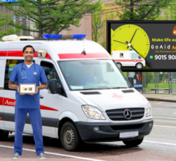 private ambulance service in gurugram
