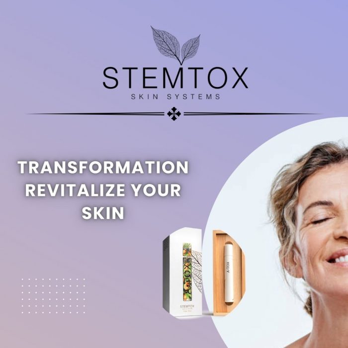 Stemtox Skin Systems Transformation – Revitalize Your Skin