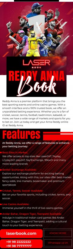 Bet Smarter with Insights from the Thrilling Reddy Anna Book at LaserBook