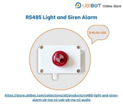 Buy RS485 Light and Siren Alarm at UbiBot Online Store