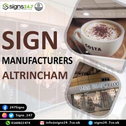 Sign Manufacturers Altrincham