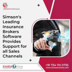 Simson’s Leading Insurance Brokers Software Provides Support for all Sales Channels