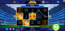 Join Online CosmoSlots Soccer Champion Casino Games