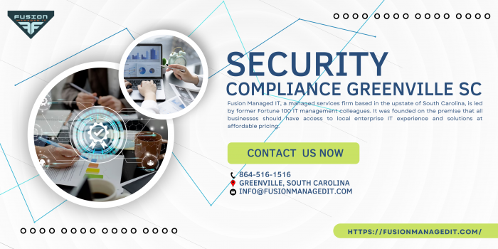 Strengthening Data Protection: Security Compliance in Greenville SC