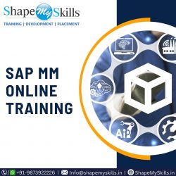 Upgrade your Skills SAP MM Online Training at ShapeMySkills