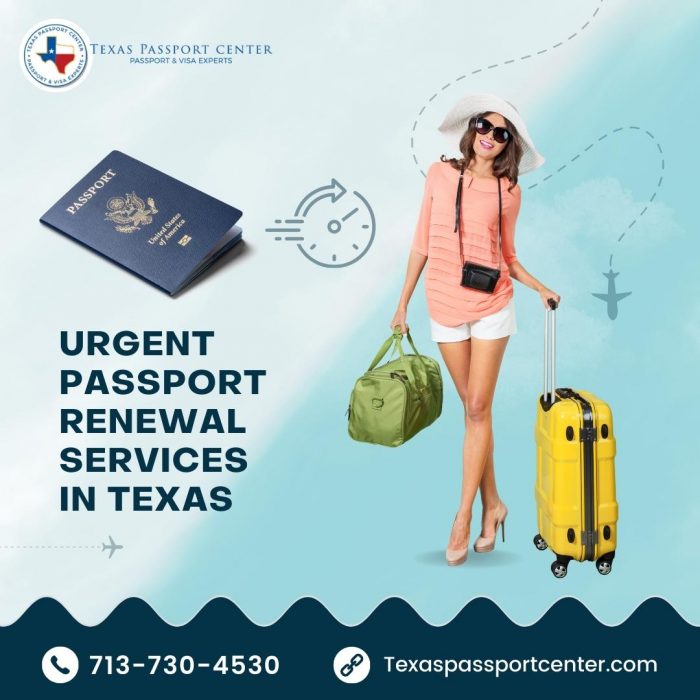 Urgent Passport Renewal Services in Texas