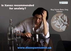 Is Xanax recommended for anxiety?