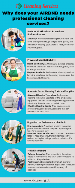 Why does your AIRBNB needs professional cleaning services?