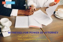 Witnesses For Power Of Attorney