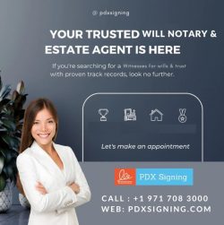 Your trusted will notary and estate agent