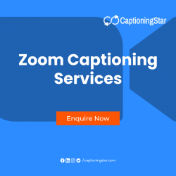 Zoom Captioning Services