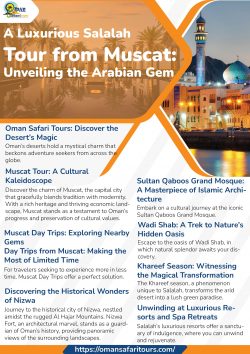 A Luxurious Salalah Tour from Muscat Unveiling the Arabian Gem