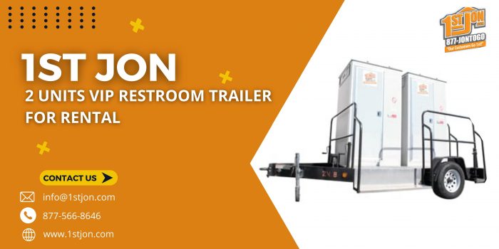 Elevate Your Event with 1st Jon’s VIP Restroom Rentals Service
