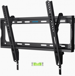 Tilting TV Wall Mount for 26-60 Inch TVs, Low Profile, Fits 8″, 12″, 16″ Studs ...