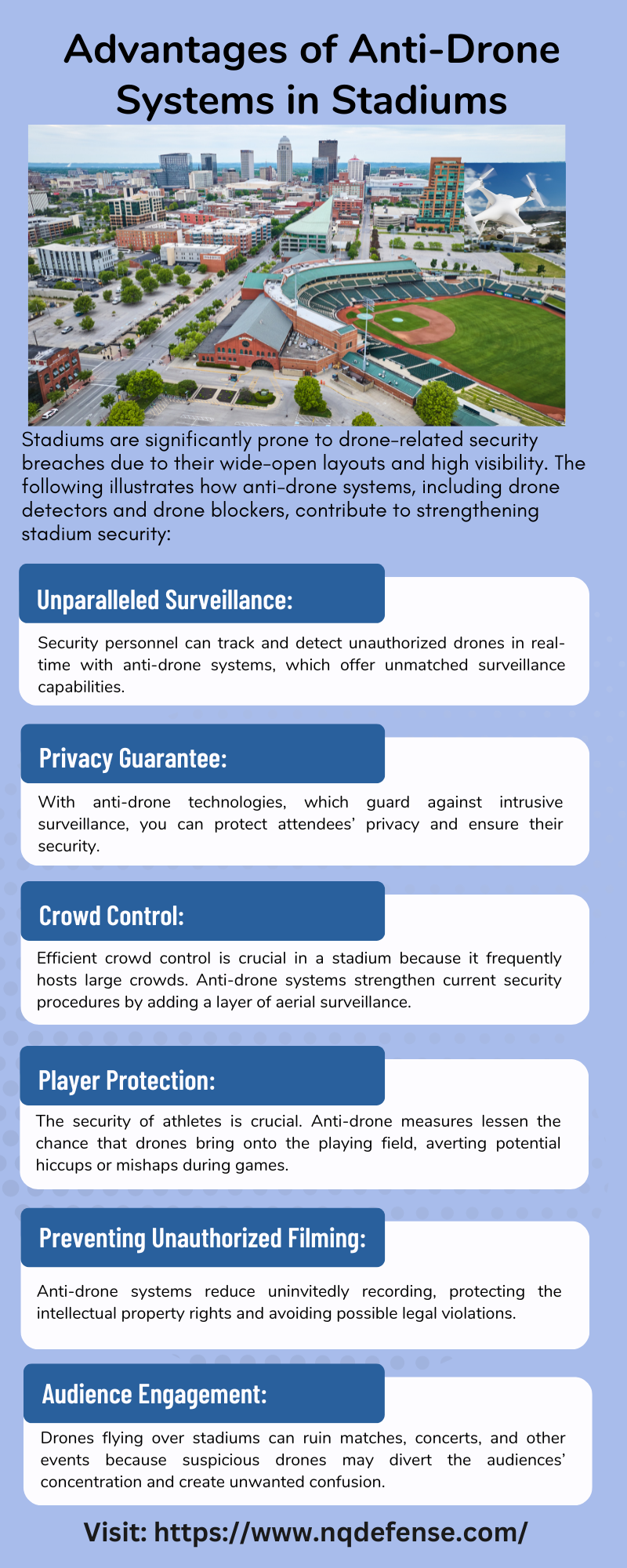 Advantages of Anti-Drone Systems in Stadiums