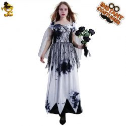 Adult Corpse Bride Halloween Costume Emily $66.95