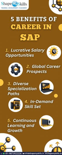 5 Benefits of Career in SAP