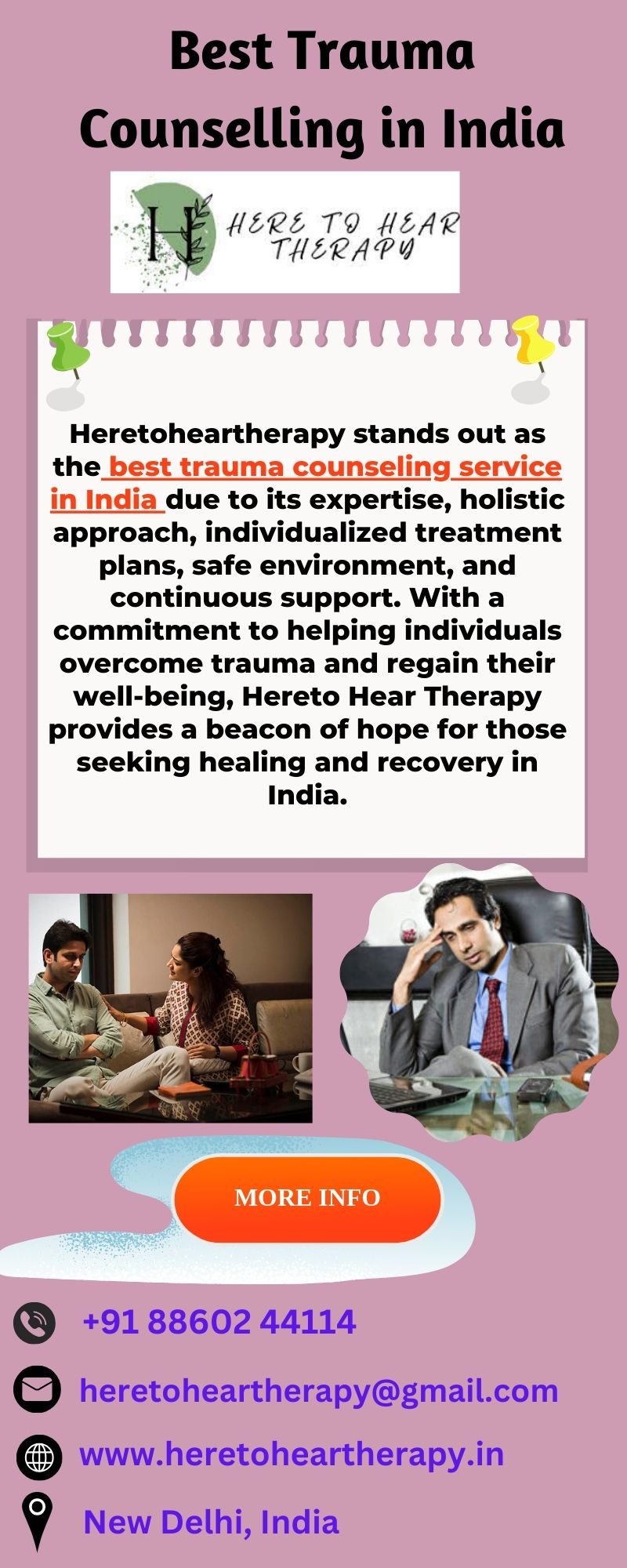 Best Trauma Counselling in India