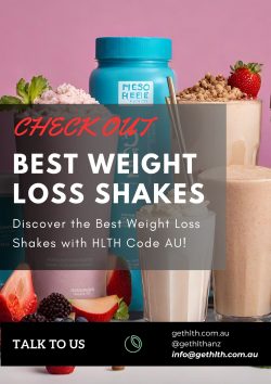 Transform Your Body with HLTH Code AU’s Best Weight Loss Shakes!