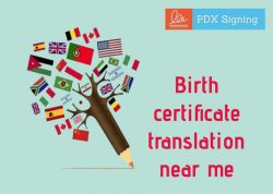 Birth certificate translation near me