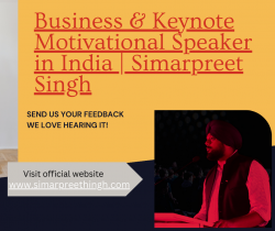 Business & Keynote Motivational Speaker in India | Simarpreet Singh