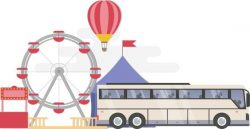 Theme Park Charter Buses
