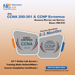 CCNA & CCNP Enterprise training at NetworkersCCIE