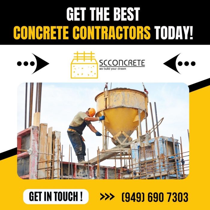 Get Professional Concrete Contractors Today!