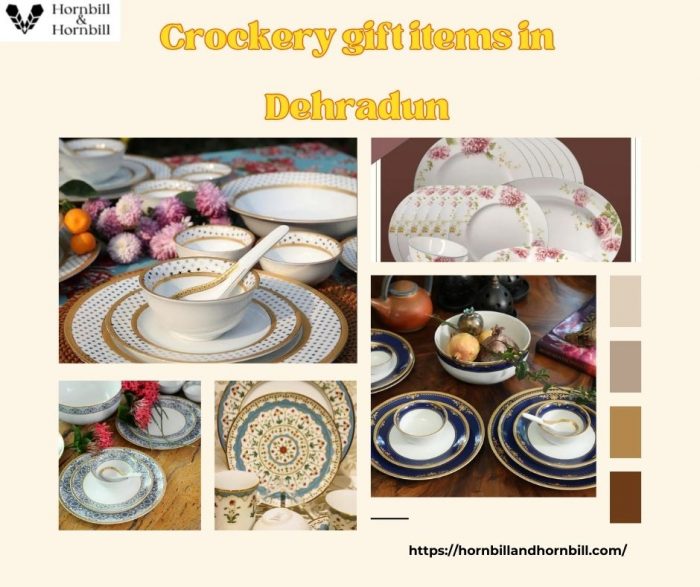 Luxury Crockery Gift Items in Dehradun | Hornbill and Hornbill