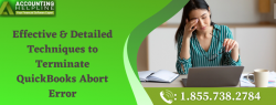 A quick troubleshooting guide to resolve QuickBooks Abort Error