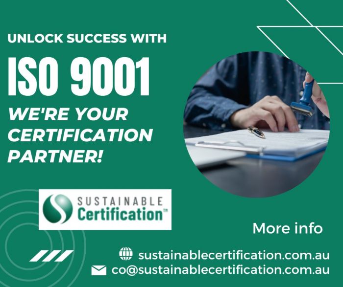 Elevate Your Business with ISO 9001 Certification