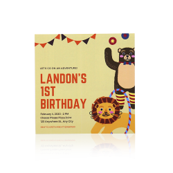 1st Birthday Invitations | Event Business Card