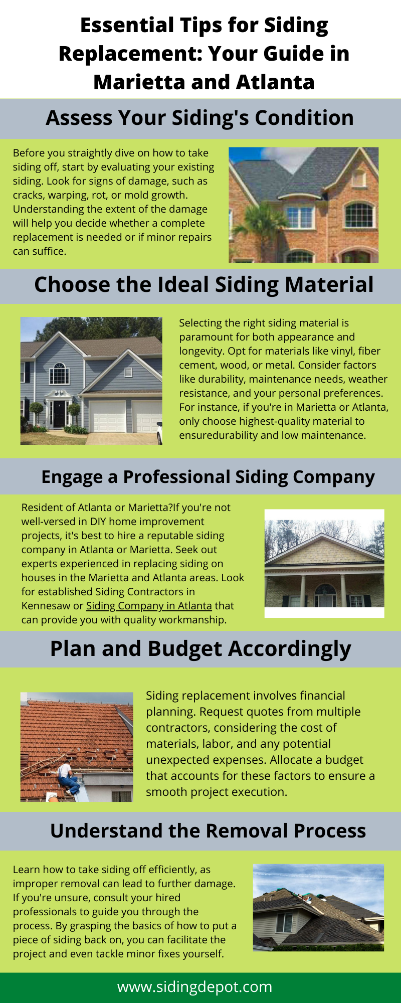 Essential Tips for Siding Replacement