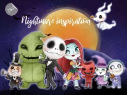 Nightmare Inspiration Clipart PNG File $4.99