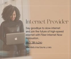 Fast and reliable fiber internet service available in Houston, Texas