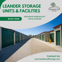 Best Self Storage Units in Leander, TX – Pleasant Hill Storage
