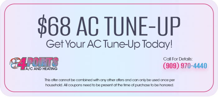 Get Your AC Tune-Up Today! with $68 AC Tune-Up Plan