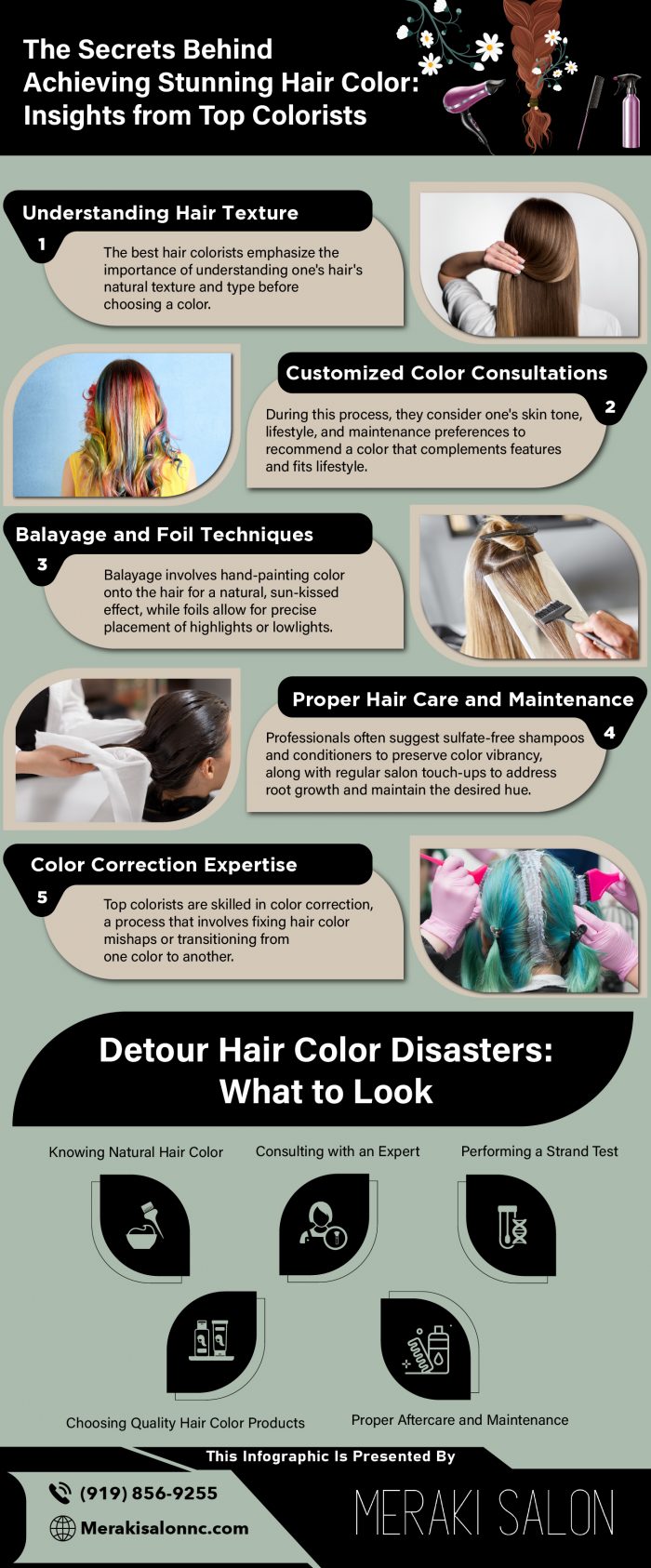 Achieve Trendy Hair Coloring Services
