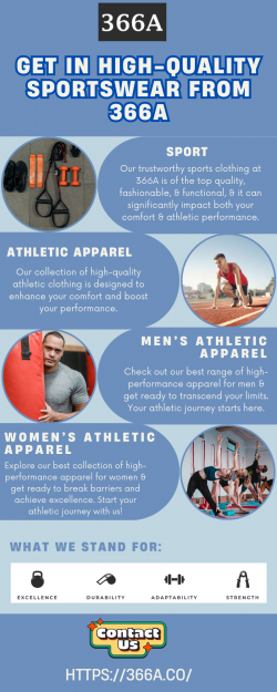 High-Quality Sportswear for Improve Your Athletic Performance