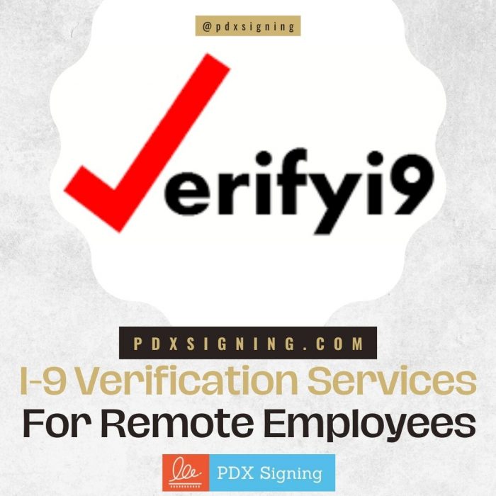 I-9 Verification Services For Remote Employees